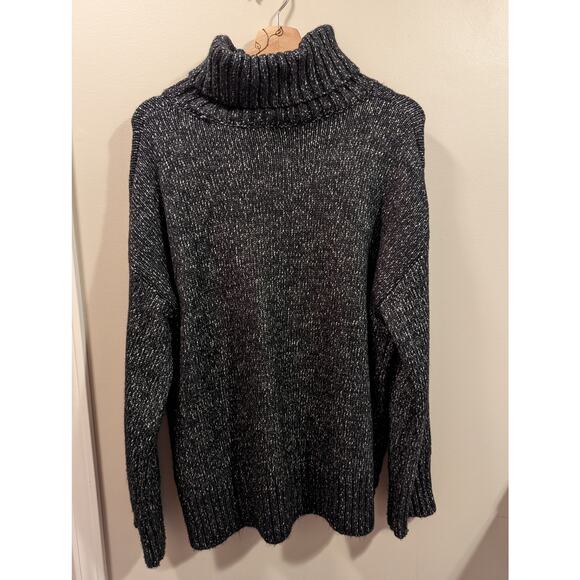 H&M Chunky Turtleneck in Heathered Gray - Picture 4 of 6